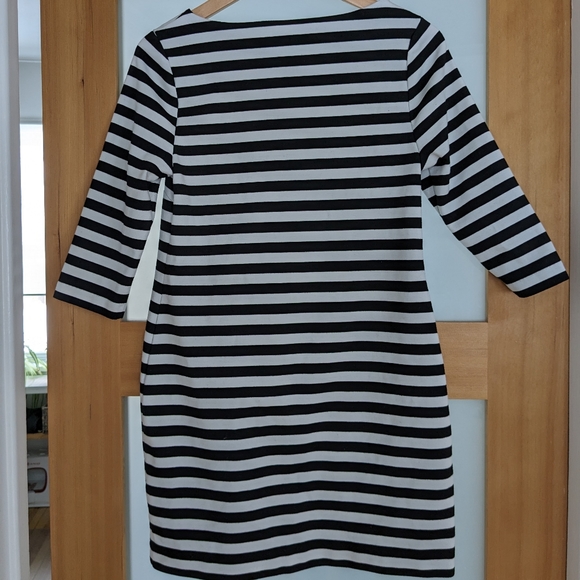 Reitmans black and white striped dress - Picture 4 of 4